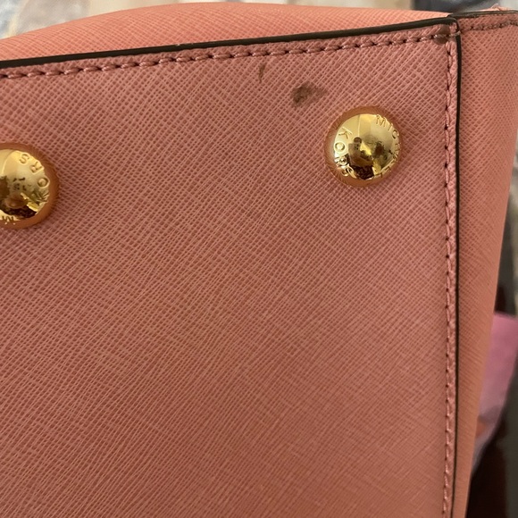 Michael Kors Hamilton large tote bag (Peach pink) - Picture 9 of 11